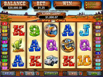 Coyote Cash Video Slot